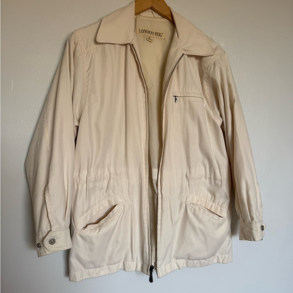 London Fog Cream Jacket